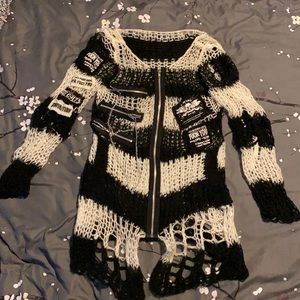 Custom original Punk Rave women / girl sweater